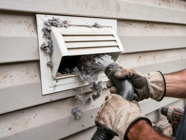 Professional dryer vent cleaning by Medina Dryer Vent Cleaning in Medina