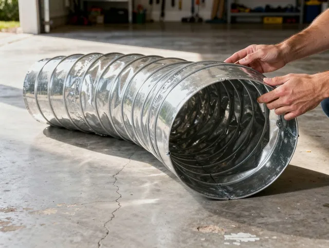 Medina Dryer Vent Cleaning specialist using advanced equipment for thorough duct cleaning in Medina