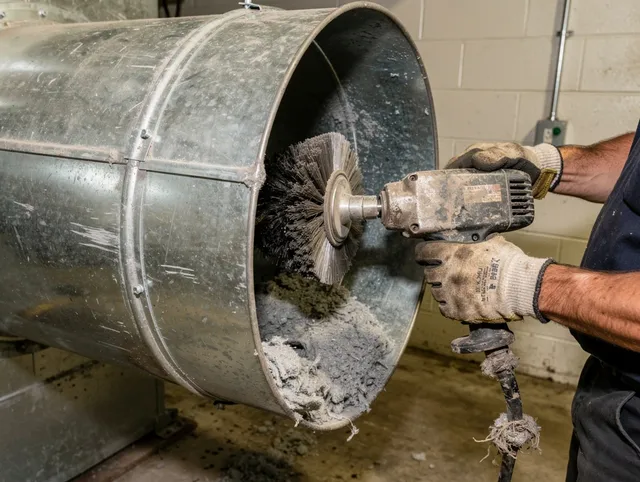 Industrial-grade dryer vent cleaning by Medina Dryer Vent Cleaning in Medina